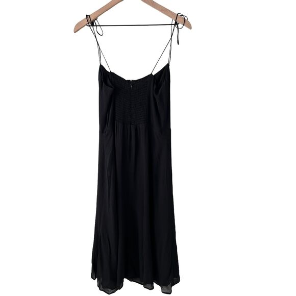 Reformation Juliette Sleeveless Midi Dress in Black Size 12 NWT - Picture 5 of 10